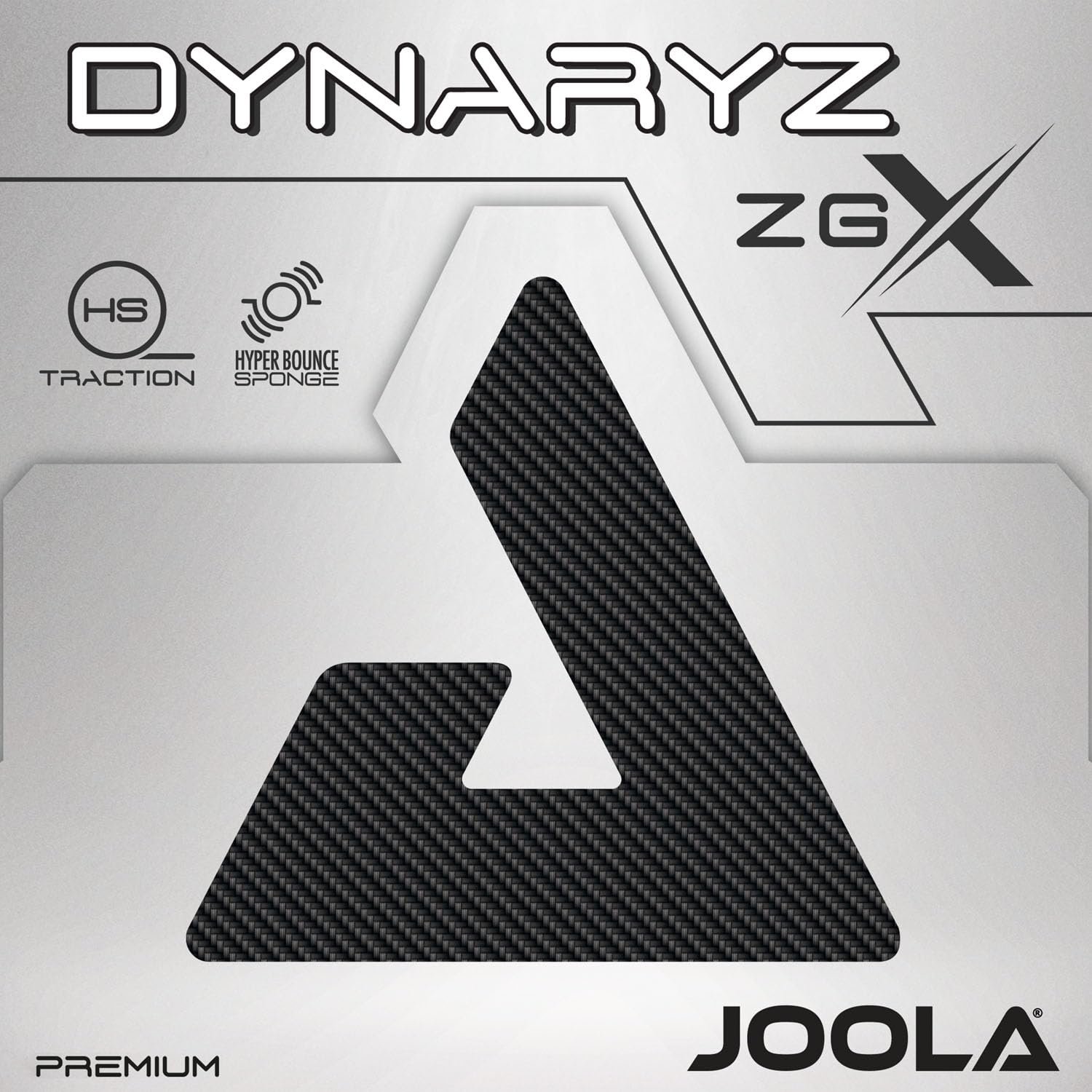

JOOLA Накладка для настольного тенниса Dynalize Light Adhesive x 70489 ZGX, Натяжение, Сцепление, Вращение, Мощность, Черный, 2.0, чёрный