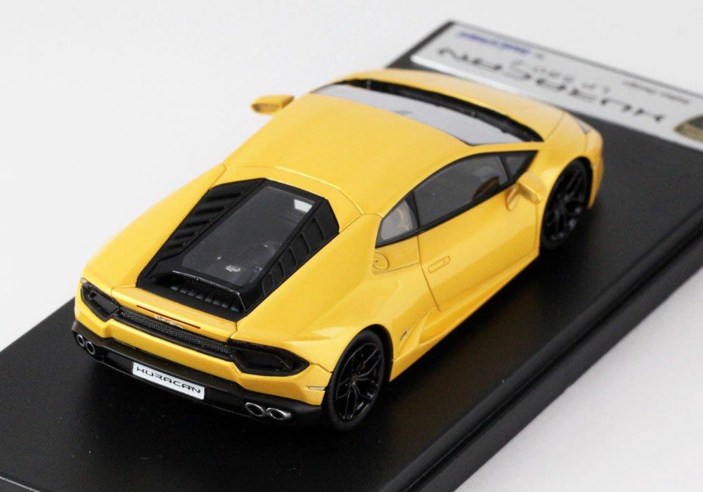 LOOKSMART Scale Lamborghini Huracan Giallo Midas LS455F 1/43 LP580-2 (Pearl Yellow)