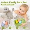Floating Hippo Bath Toy for Kids - Waterproof, Soft Material, Ideal for Bathtime Fun and Pool Play