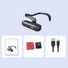 Head Mounted Camera 4K 30FPS Anti Shake and 120 Degrees  Wide Angle Lens Video Camera