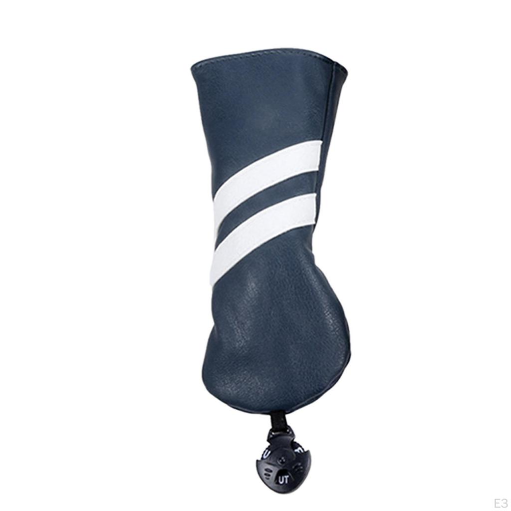 1 Set of Golf Club Head Cover Wood Covers Waterproof Protection Embroidered Patterned Accs