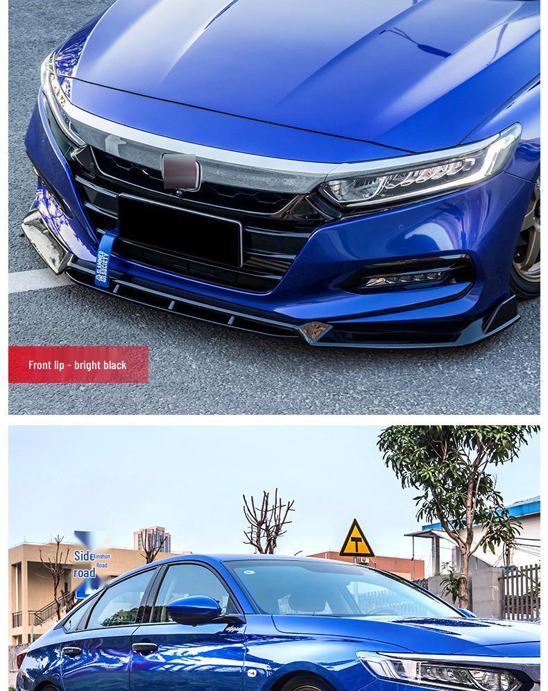 10e Generatie Accord Inspire Voorlip, Sideskirts, Achter- & Boven Spoilers, Louvers & Voorste Splitter Kit