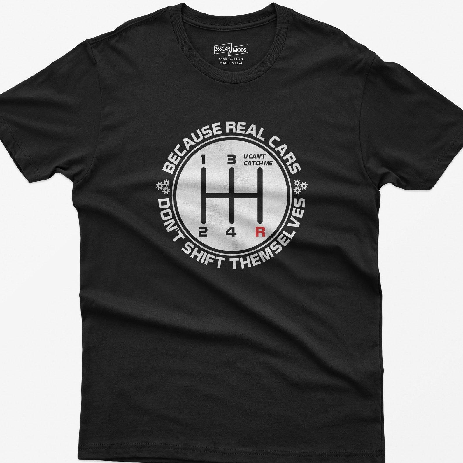 Manual Transmission T-Shirt: Funny Car Enthusiast Gift 2XL