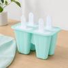 Mint Green Ice Cream Mould Reusable Popsicle Mold Durable Ice Cream Mold  Hot Summer