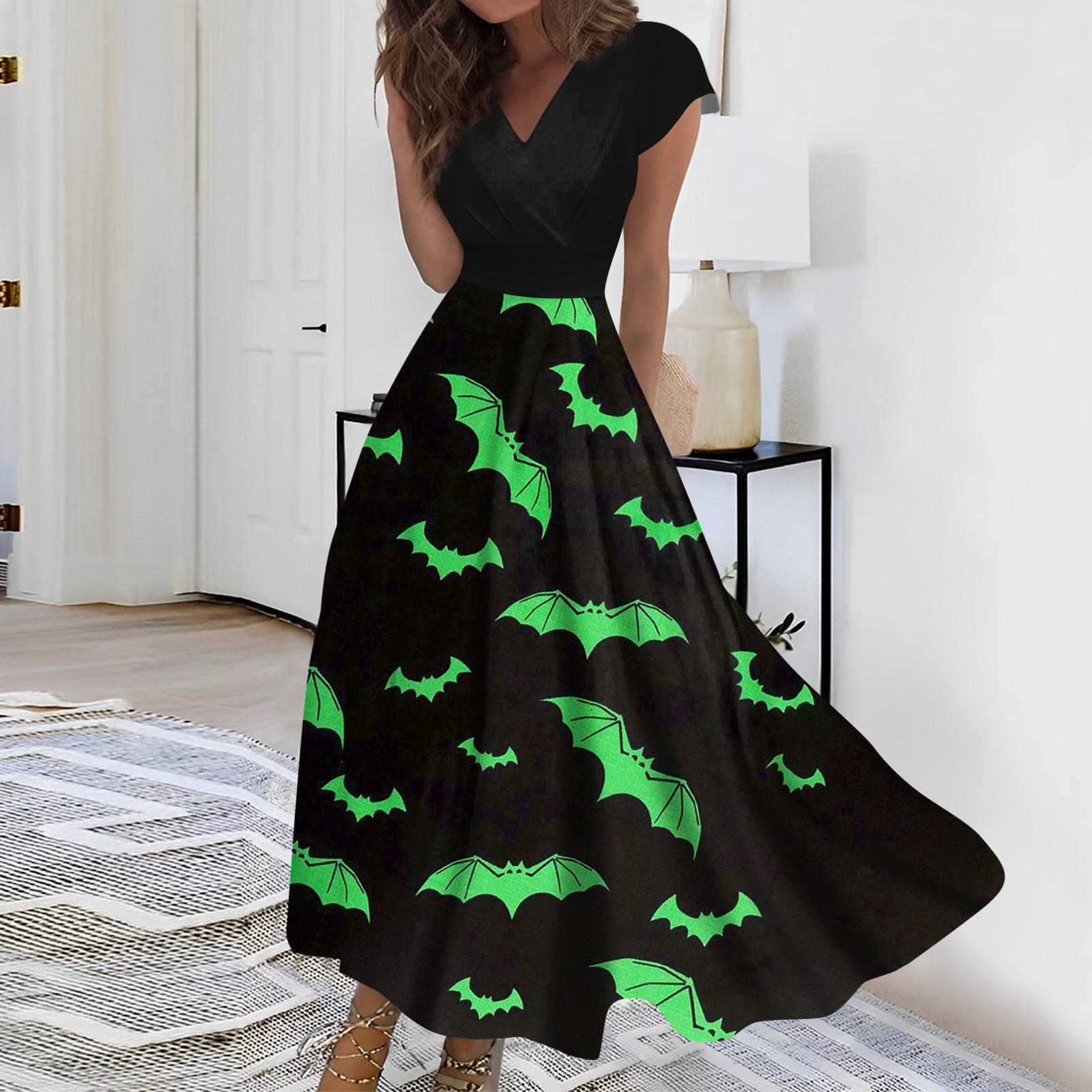 Женское длинное платье Платье макси Повседневное платье Повседневное платье с короткими — фото 7