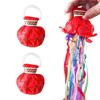 30-1Pcs Colorful Hand Throw Confetti Poppers Throw Streamers Poppers Paper Crackers Magic Paper Ribbon For Wedding Birthday Party
