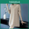 Sweater Pullover Autumn Winter Women Korean Loose Longsleeve Knit Sweater Midlength Bottoming Sweaters Female Clothes Tops