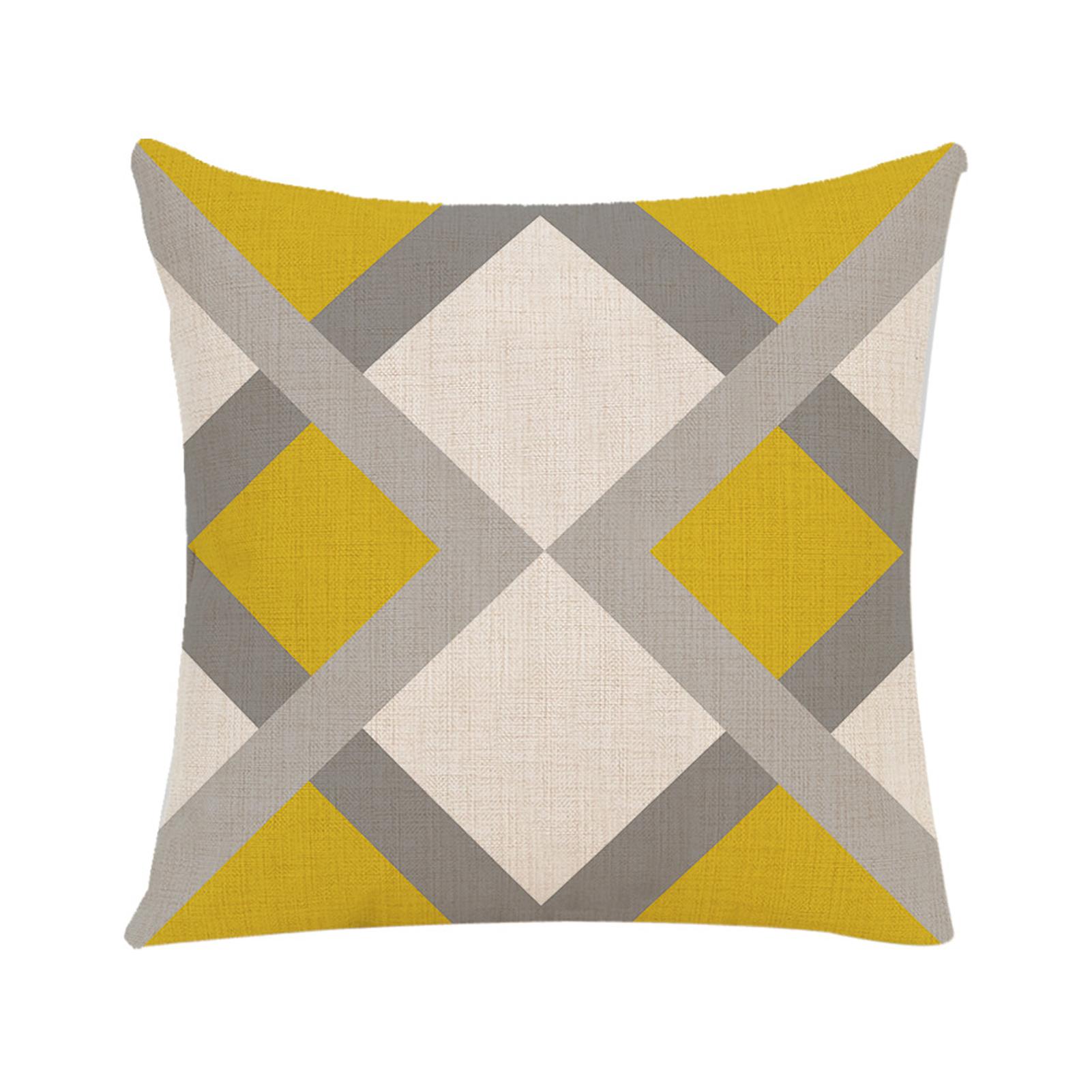 

No Fading And No Fraying Geometric Pattern Cushion Cover Decoration Choice Home Decor Cushion Pillow
