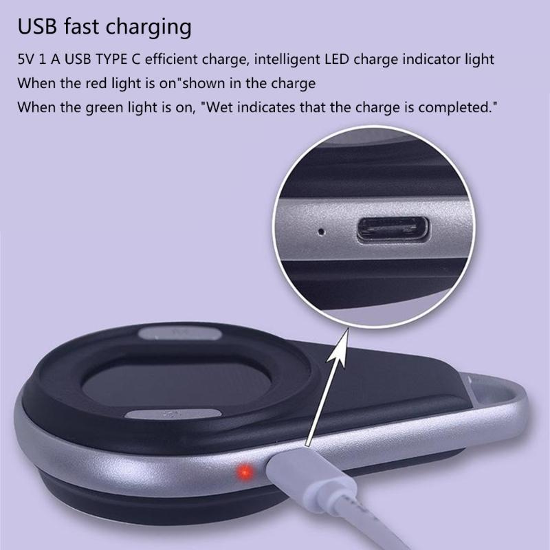 60X 80X 100X Microscop de buzunar cu lupă digitală LED reîncărcabilă Mini microscop portabil cu lumină LED