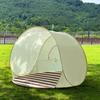 Reusable Outdoor Portable Camping One Click Open 3-4 People Tent Large Space Sunshade Beach Sun Shelter Tent Garden Beach Tent