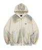 Brownbreath Crush Tag Dirty Hood Zip Up - Beige
