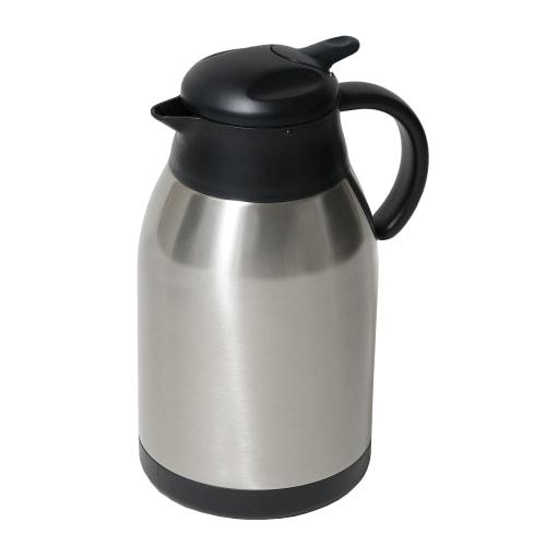 Pearl Metal Easy II Tabletop Pot, 2.0L, Stainless Steel, Satin, Heat and Cold Insulation, H-6313