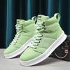 Fashion High-Top Skateboard Sneakers Men Classic Green Comfortable Platform Shoes Men Designer Casual Original Men's Shoes 2026
