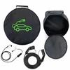 Spacious Inner Space EV Charging Cable Storage Bag Car Charging Cable Organizer Bag  Outdoor Use
