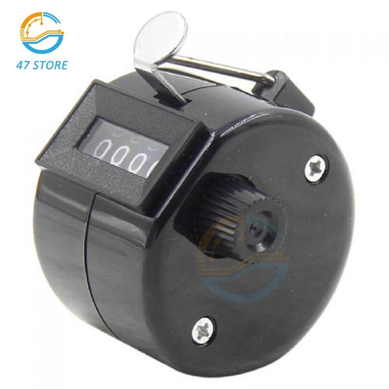 Handheld 4 Digital Tally Counter Mechanical Manual Palm Clicker Number Count Assorted 8 Color Tally Counter Number Count