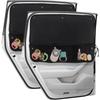 Universal Magnetic Sunshade for Car Window - Rear Seat Blackout with Suction Cup for Heat Insulation and Sun Protection