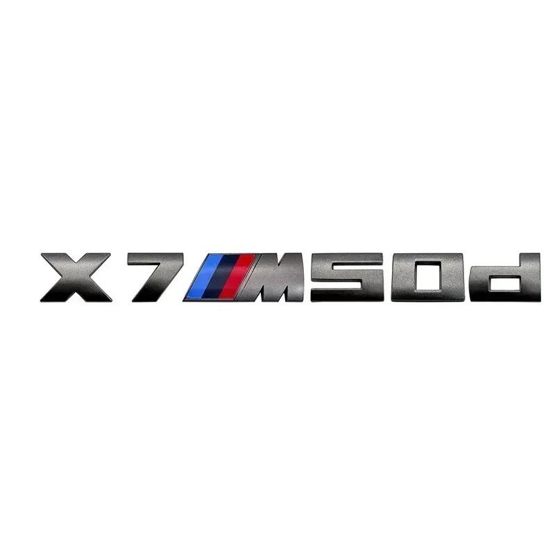 7.3cm pentru literă logo M autocolant emblemă portbagaj Pentru BMW X3 M40D 40I X4 M40D X5 M50D 50I X6 M50D 50I X7 M50D 50I Accesorii ut2