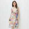 Kemengboka 2026 S/S Women's Linen Sleeveless Tie-Waist Resort Dress