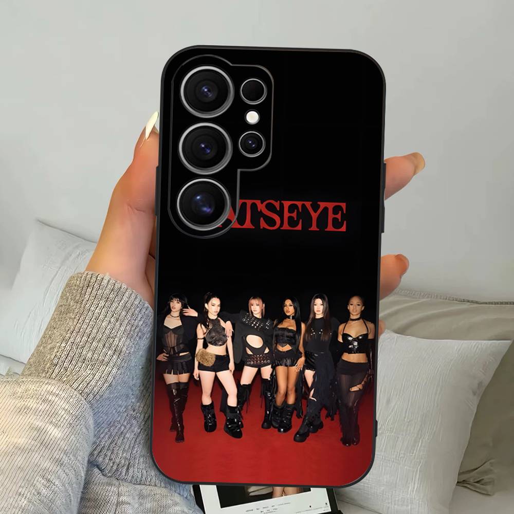 K-KATSEYE Music Phone Case For Samsung S 24 Fe 25 Ultra Plus 20 Lite 21 30 22 23 24 22 Ultra 5G Fundas