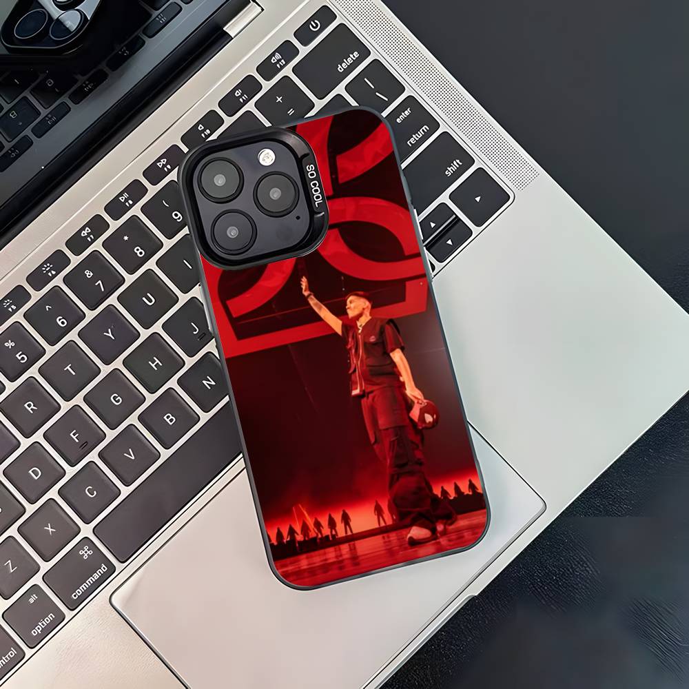 

Rapper AMERI D-DUKI Phone Case For iPhone 17,16,15,14,13,12,11,Pro,XS,Max,Plus,Mini,SE4,E Black Matte Shockproof Cover iPhone15