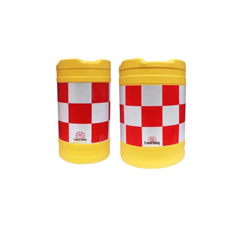 Water-Filled Safety Barrier Barrel