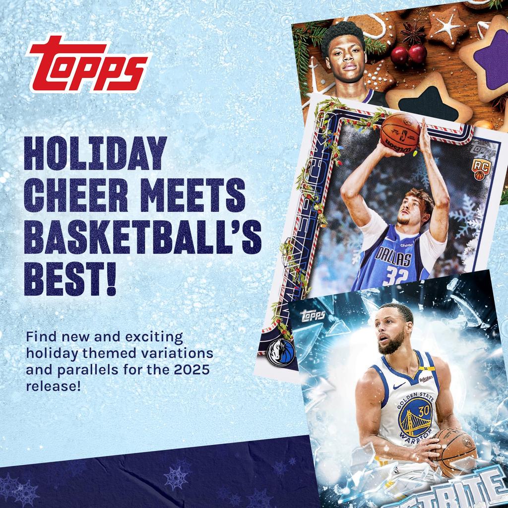 2025 Topps Holiday Kosárlabda Gyári Zárt Mega Box - -