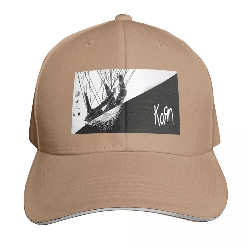 Korn The Nothing Music Rock Deniimm Cap Fashion Casual Baseball Caps Adjustable Hat Hip Hop Summer Unisex Baseball Hats