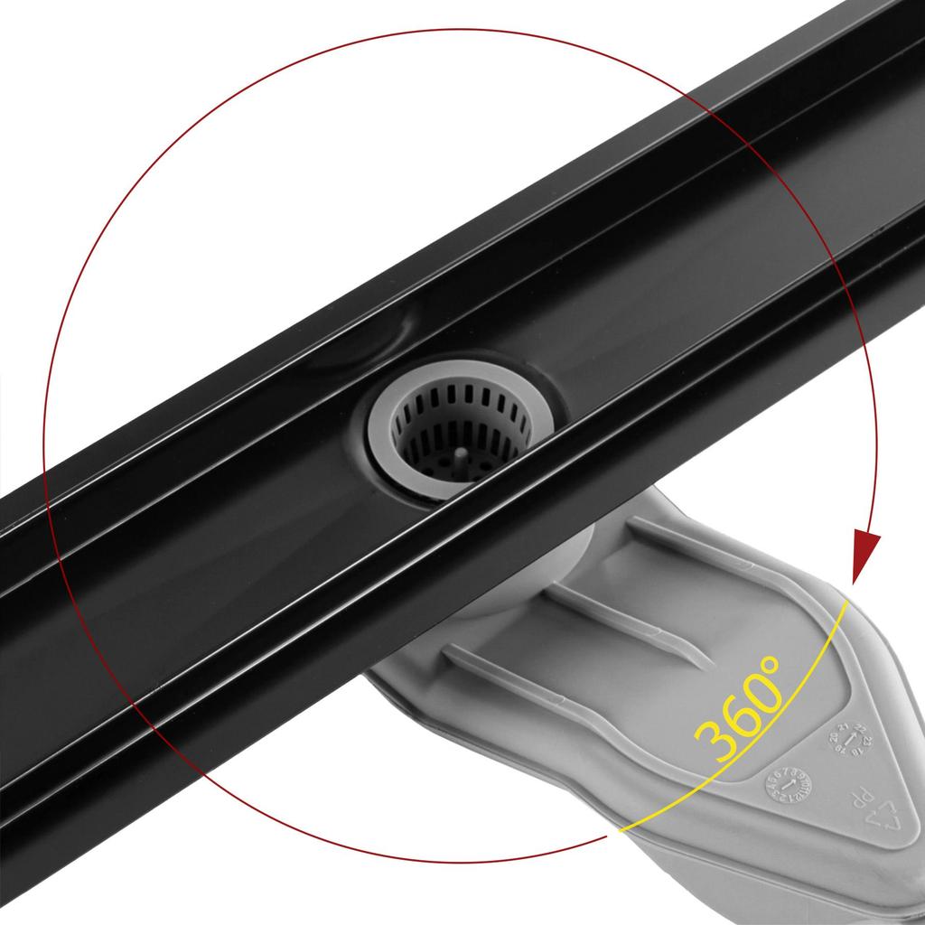 Odpływ neox superflow  czarny 700 sku rea-g7806
