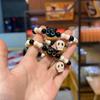 Cute Versatile Black Cat Bracelet For Women Men  Cartoon Animal Beaded Bracelets  Couple Jewelry Accessories Gifts
