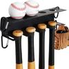 Baseballschläger Wandhalterung, Baseballhalter und Schlägerständer zur Wandmontage für die Präsentation, Zaun Dugout Organizer Schwerlaststahl-AT95