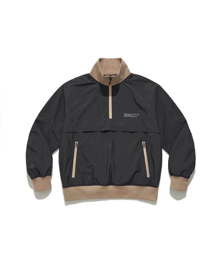 Helement Half Zip Windproof Anorak (Navy)