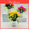 Simulated Rose Flower Arrangement Durable Foam Material For Office Decor Home