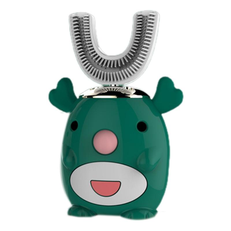 U-Type Силиконовая автоматическая зубная щетка Ультразвуковая зубная щетка Электрическая — фото 4