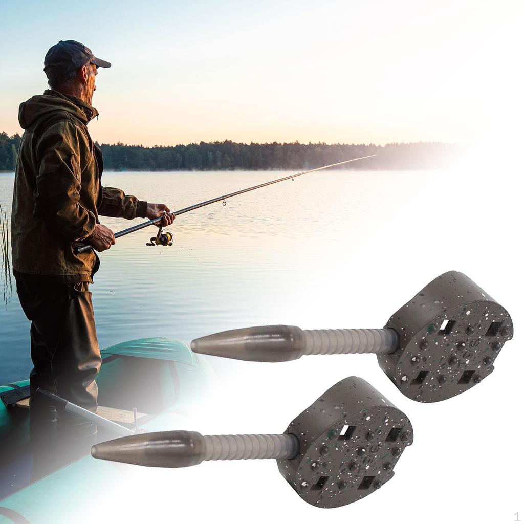 2 stück Angeln Köder Halter Locken Robust Anhänger Mehrweg Multifunktions