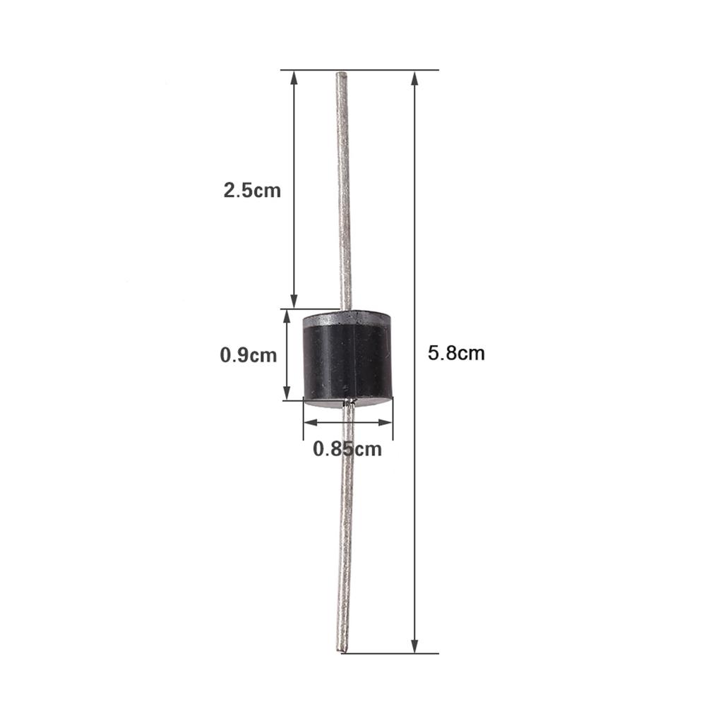 High Voltage 10A10 1000V 10A Rectifier Diode Rectifying Diodes Diode 50pcs High Voltage Diodes