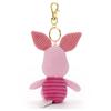 Disney Character Corduroy Plush Keychain Piglet, Approximately 14cm Tall, 721342