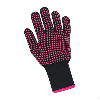 1 Pair Heat Resistant Gloves ,Finger High Temperature for Hair Straighteners