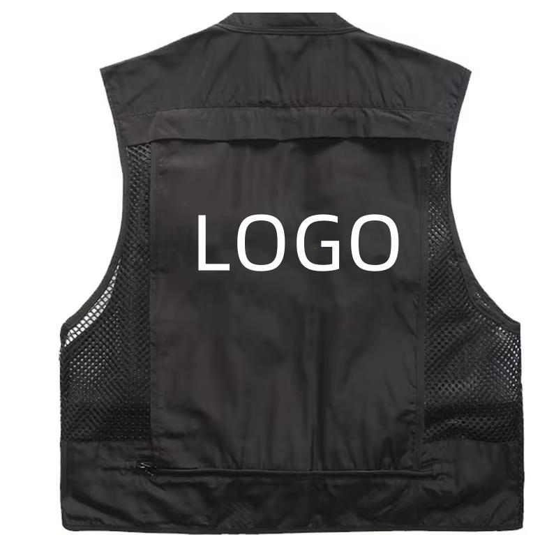 Summer Comfortable Fly Fishing Vest with Multi-Pockets Multi-Colors Breathable Mesh for Outdoor Sports Fishing Jacket