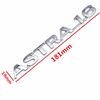 1Pc Metal 3D Sticker Emblem Car Body Fender Side Rear Trunk Bumper Badge Logo Decal Letter Labeling     Opel Astra Zafira Corsa Vectra