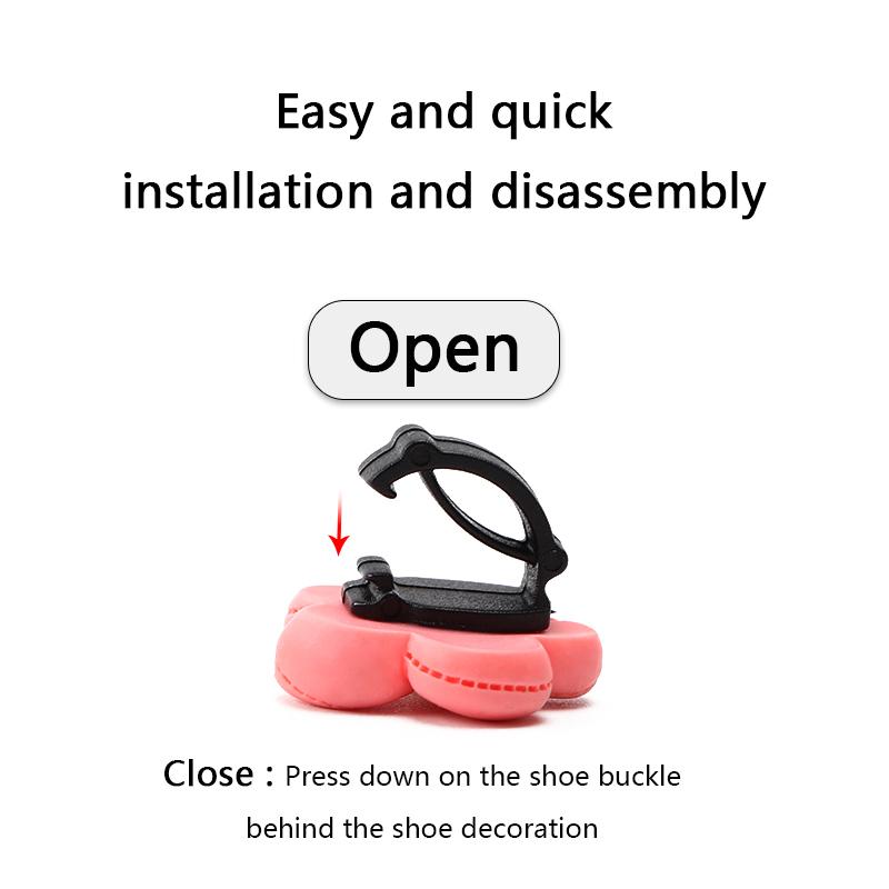 1 Pcs Chrysanthemum Sunflowers Shoes Charms Clip Little Daisy Flower Shoelaces Decoration Garden Shoe Accessories Buckle Women