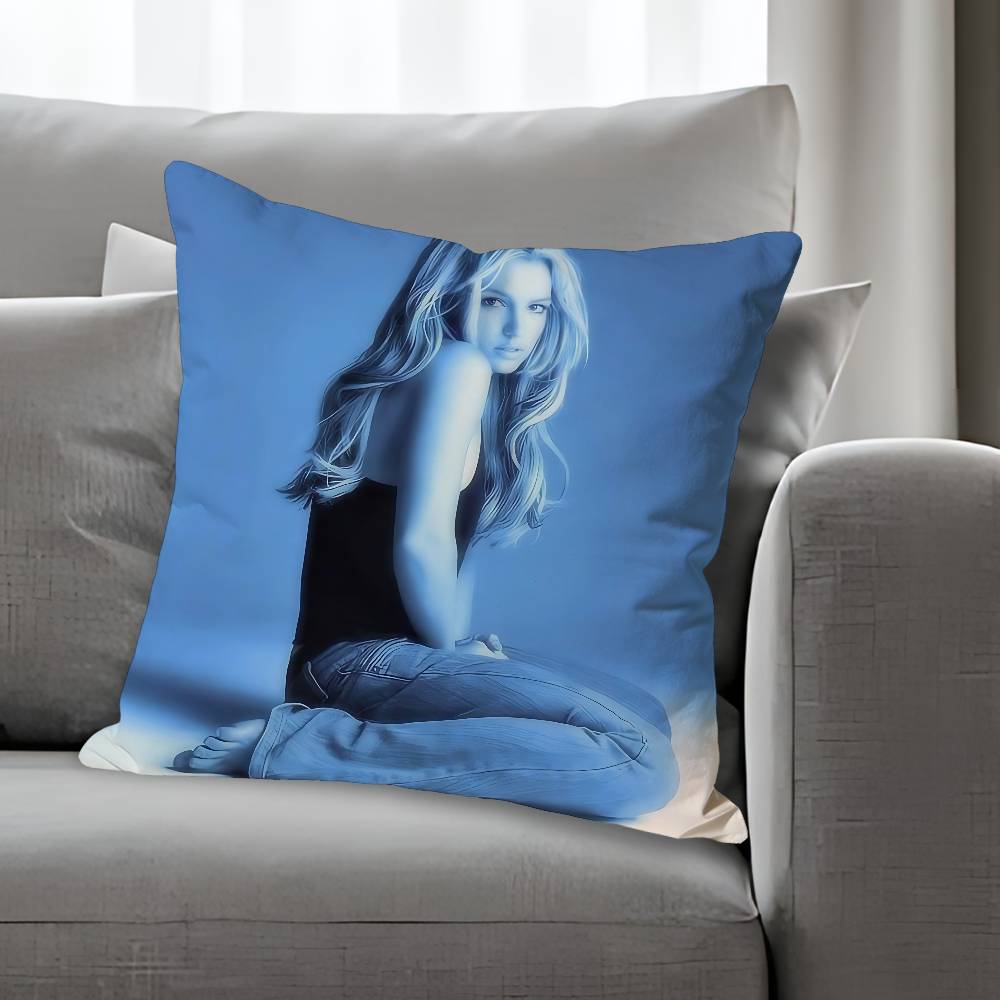 BBritney Singer Spears Verschiedene Größen Quadratische Kissenhülle Für Auto Haus Schlafzimmer Dekor Benutzerdefiniertes Valentinstagsgeschenk