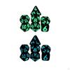 7 Pieces Dice Set RPG Game Dice, Games Lightwheigt Polyhedral Light Up ,for Table