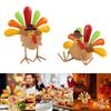 Thanksgiving Turkey Tea Light Candle Holder for Fall Thanksgiving Table Home