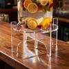 Acrylic Beverage Kettle Support Bracket Transparent Foods Organizer Stand  Kitchen
