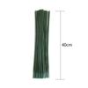 100pcs Artificial Flower Stem Simulation Flexible Bendable Flower Wedding Decoration