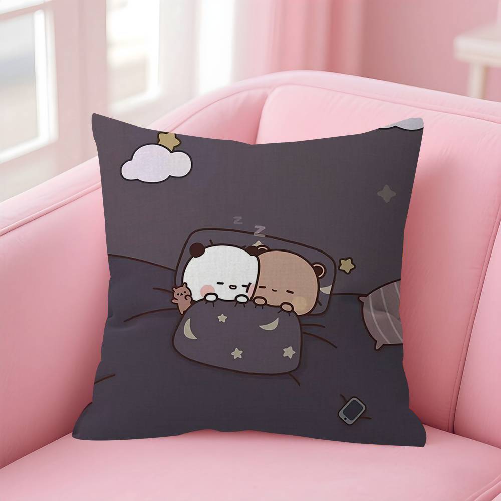 Cute Bubu Dudu Cushion Cover Pillow Cover Decor Pillowcase Printed Cushion Case For Couch