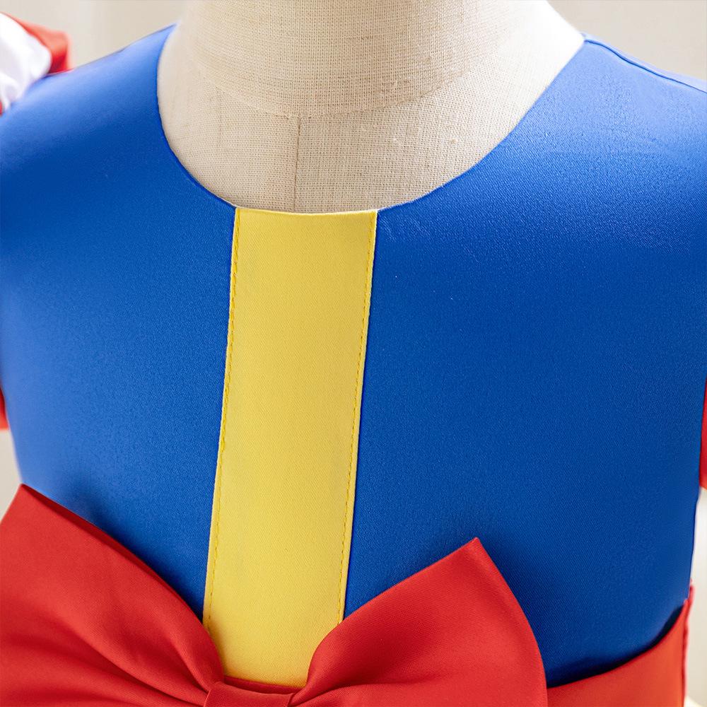 Snow White Baby Cosplay Dress: Toddler's Holiday & Performance Gown