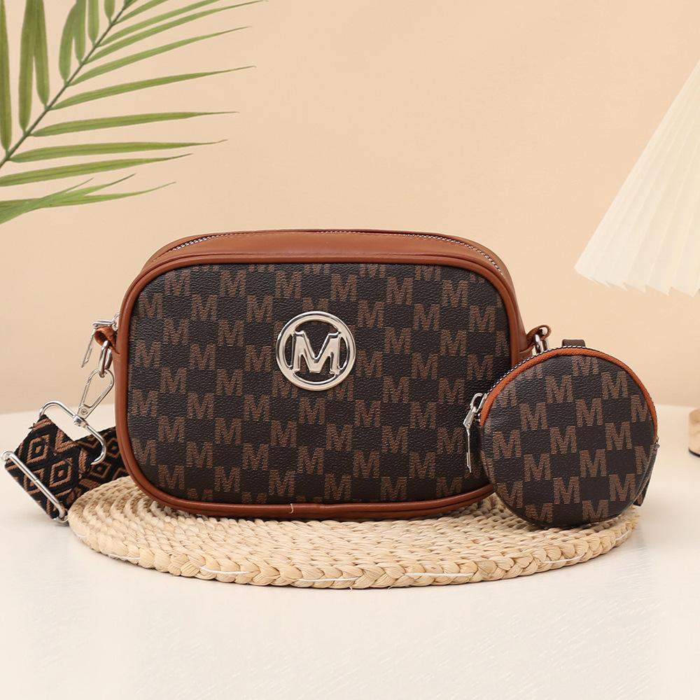 Women s Handbag Crossbody Bag Printed Casual Retro Fashion Single Shoulder Crossbody Bag New Women s Chest Bag