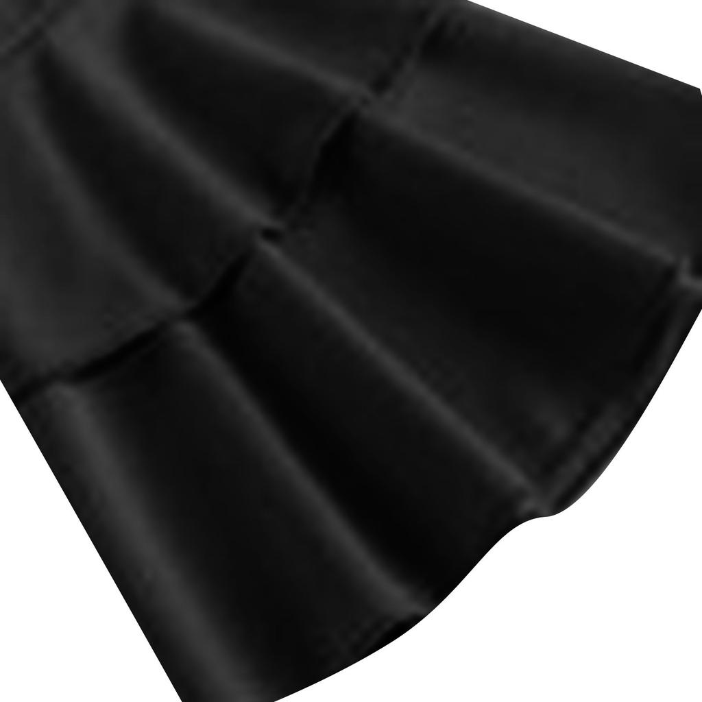 Women's Elegant Bell Sleeve Cocktail Party Dresses For Wedding Guest Fit And Flare Church Midi Evening Dress