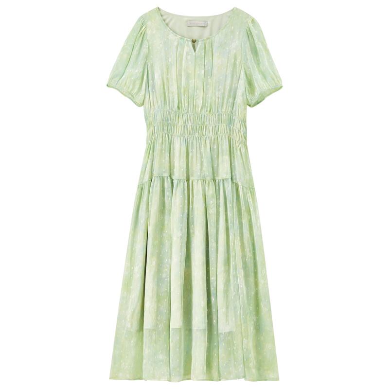 Pastoral Chiffon Long Dress